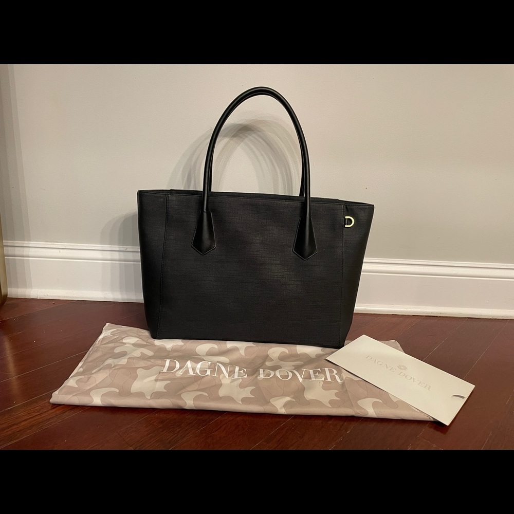 COPY - Dagne Dover Signature Tote LEGEND, onyx